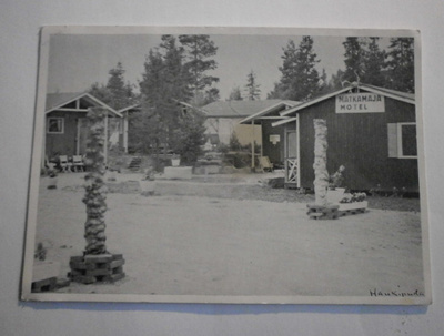 Haukipudas, Matkamaja / Motelli, mv valokuvapk, p. 1961