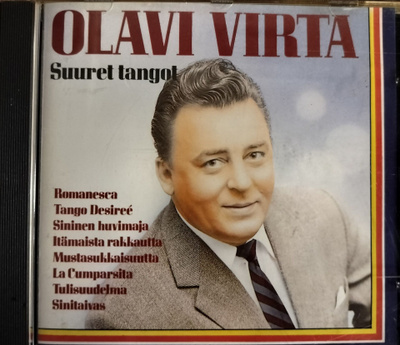 OLAVI VIRTA-SUURET TANGOT-CD,HCD 501 HELMI,FAZER FINNLEVY