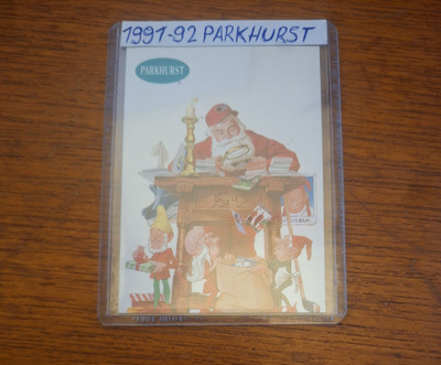 1991-92 Parkhurst- Inserts