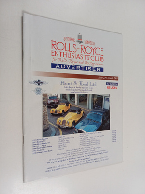 Rolls-Royce enthusiasts' club for Rolls-Royce and Bentley...