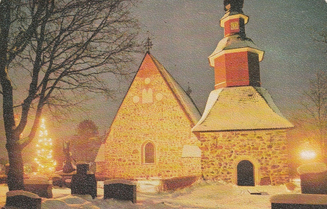 KIRKKOKORTTI - PERNIÖN KIRKKO - 2