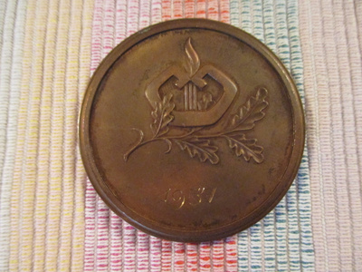 SNsL 60 V Nuorisoseurajärjestö mitali 1957.