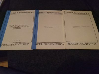 Suomen Olympiakomitean koulutusaineistoa, urheilun historiaa