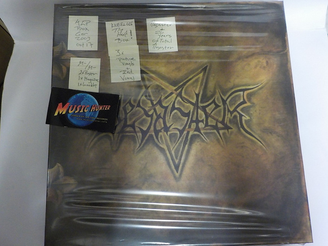 DESASTER - 20 YEARS OF TOTAL DESASTER M-/M- 4LP BOX SET