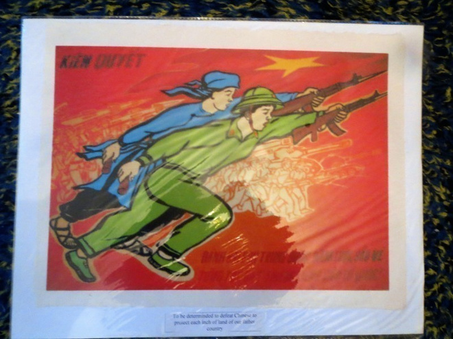 Vietnamilainen propagandajuliste