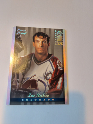 1997-98 Studio Press Proofs Silver #23 Joe Sakic /1000