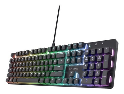 Trust GXT 871 Zora QWERTY US English - USB gaming keyboard (