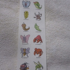 Pokemon Tarra-arkki 12 tarraa - pikkukuva 1