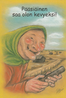 TERHO PELTONIEMI - PÄÄSIÄISKORTTI - 3
