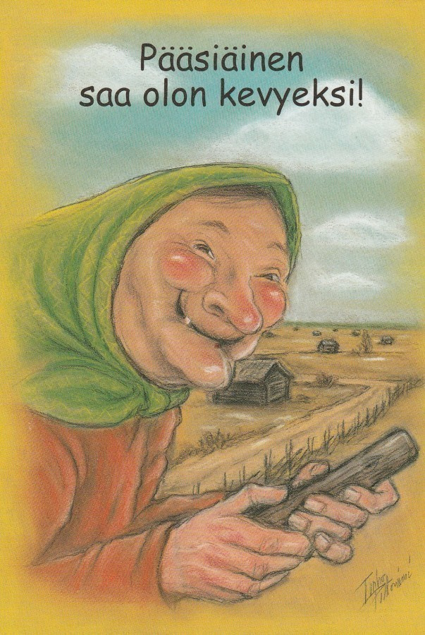 TERHO PELTONIEMI - PÄÄSIÄISKORTTI - 3