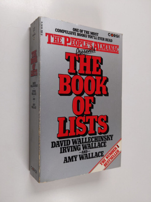 David Wallechinsky : The book of lists