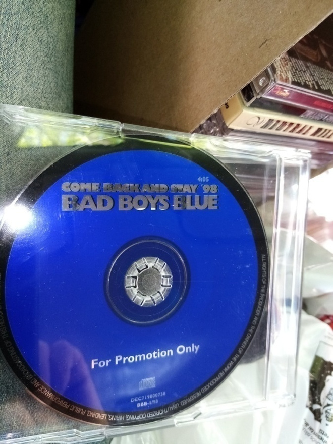 CDS BAD BOYS BLUE :  COME BACK AND STAY '98 ( SIS POSTIKULU