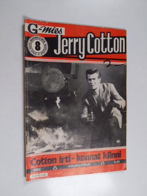 Jerry Cotton 8/1982 : Cotton irti - konnat kiinni