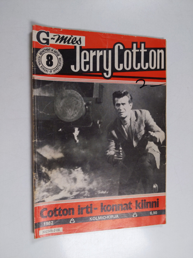 Jerry Cotton 8/1982 : Cotton irti - konnat kiinni