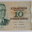 10 Markkaa 1980 Litt. A Korvaava 1992203227 - pikkukuva 1