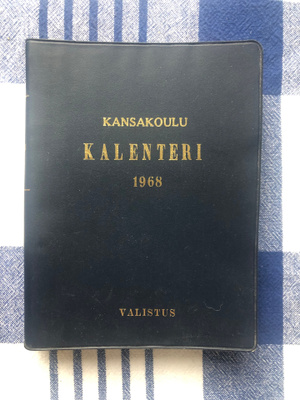 Kansakoulu kalenteri 1968.