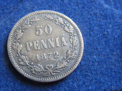 50 penniä 1872
