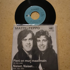 Matti Ja Teppo – Pieni On Mun Maailmain 7" ps orig 1976 mint - pikkukuva 1