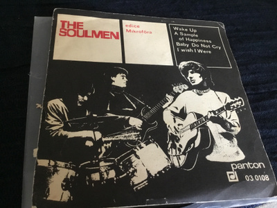 The Soulmen EP rare Panton ps 1968 Tšekki pressing