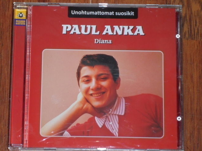 CD - PAUL ANKA - Diana - 2009 rock and roll Suomi EX