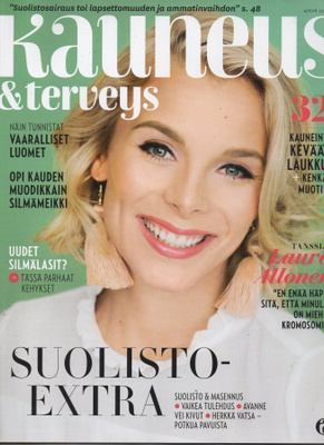 Kauneus & Terveys n:o 4 2018 Tanssija Laura Allonen. Ida Ven