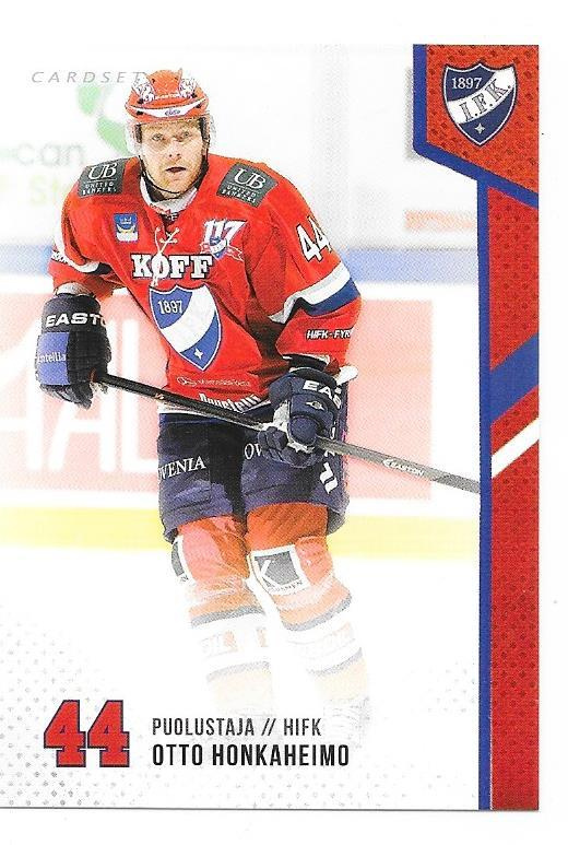 2014-15 CardSet #185 Otto Honkaheimo  HIFK