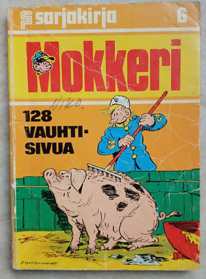 Sarjakirja 6 Mokkeri