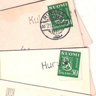 Rivileima, 4 kpl. Huittinen, joulukorteilla. - pikkukuva 1