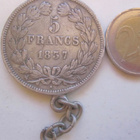 Ranska 5 Francs 1837 Hopeaa ISO - pikkukuva 1