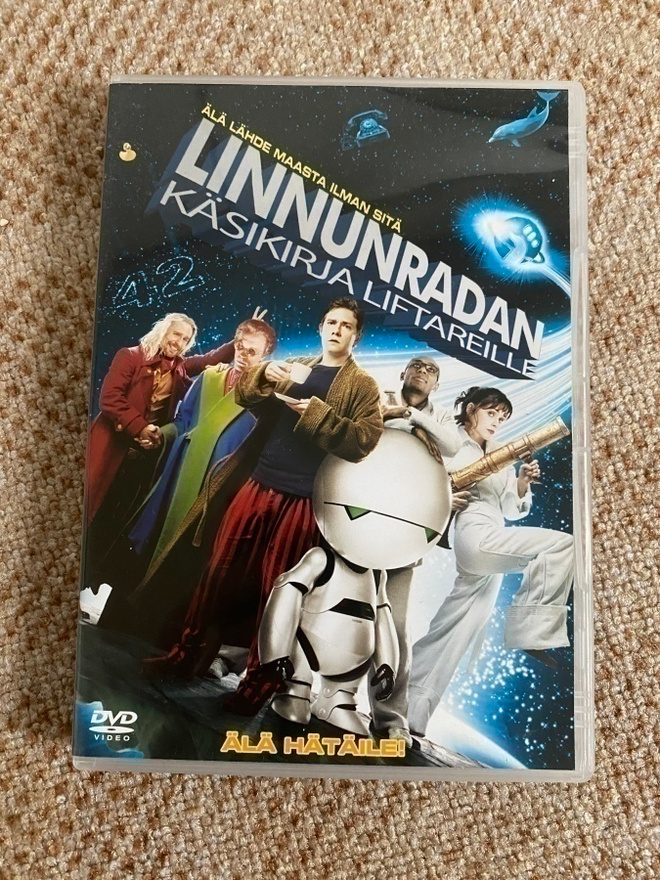Linnunradan käsikirja liftareille  DVD