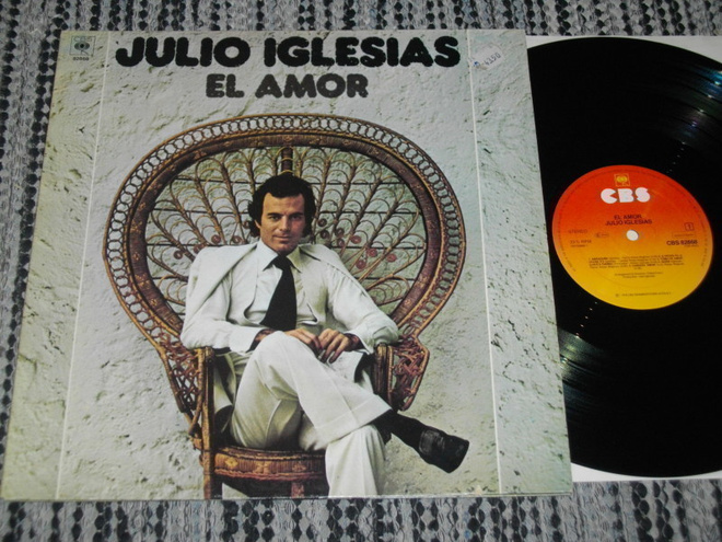JULIO IGLESIAS - El Amor - LP 1975 latin pop EX/EX