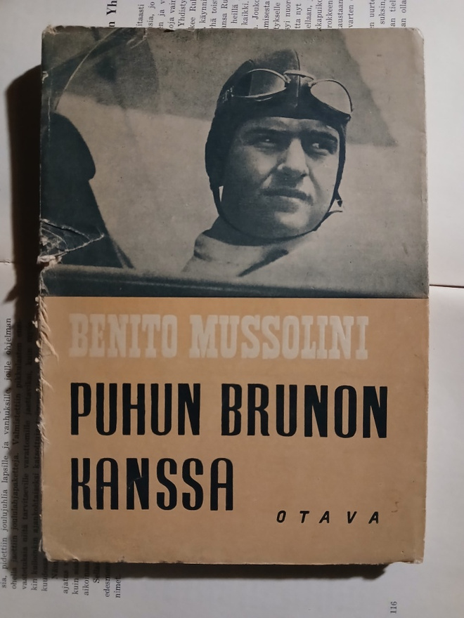 Benito Mussolini - Puhun Brunon kanssa (nid.)