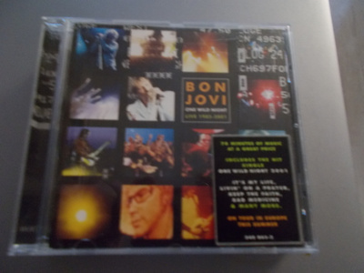 CD BON JOVI ** ONE WILD NIGHT ** LIVE