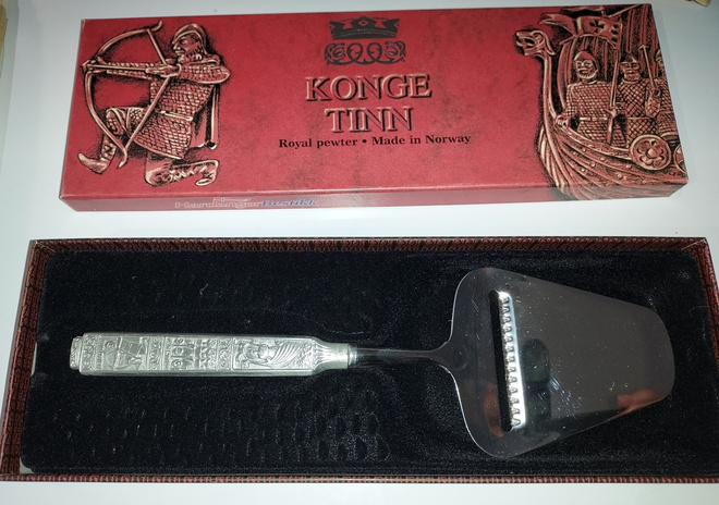 Royal Pewter Konge-Tinn Juustohöylä
