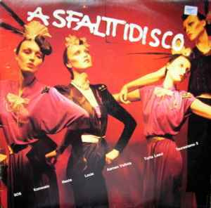 (LP) Useita esittäjiä – Asfalttidisco (1. Painos)