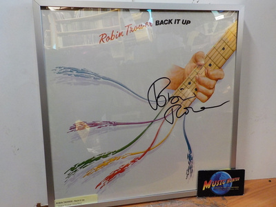 ROBIN TROWER - BACK IT UP LP ITSE MESTARIN NIMMARILLA