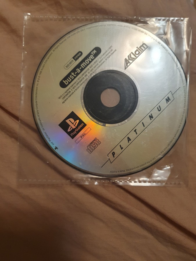 PlayStation 1 Bust-a-move SLES-00278 2107629 peli