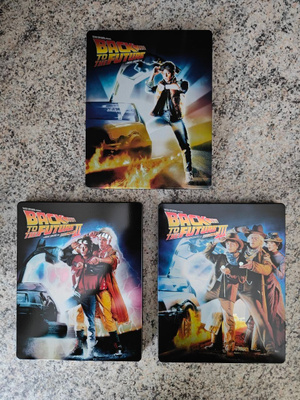 Back to the Future I-III 4K Steelbook