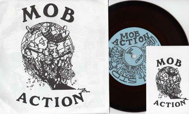 MOB ACTION back to the streets EP -1994- CHICAGO HxCx