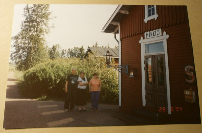 Minkiön asema - Jokioisten Museorautatie, 3 eril. pk, ei p.