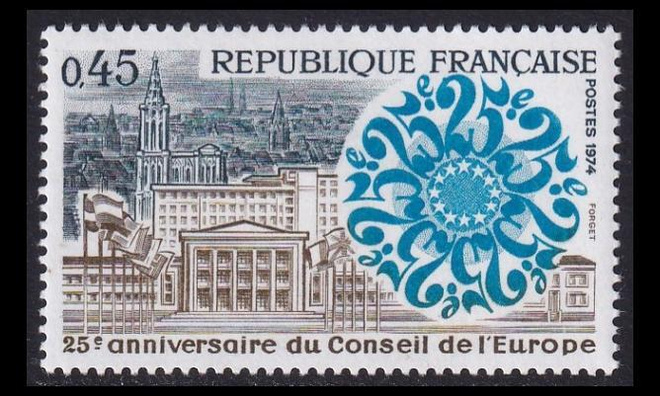 Ranska 1872 ** Euroopan Neuvosto (1974)