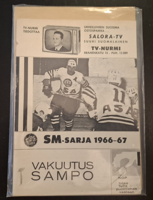 TPS kausikirja 1966-1967