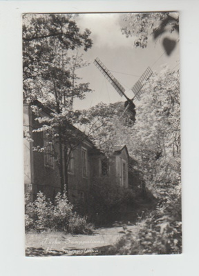Postikortti TURKU, Samppalinna, vanha kortti 1960-luku