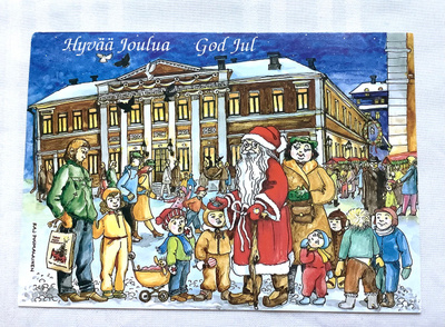 Fyyrkantti Turun kulttuurikeskus Hjeltintalo, joulu