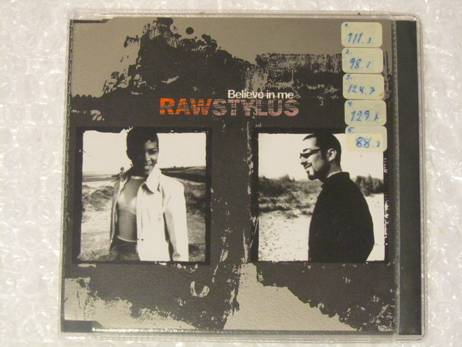 Raw Stylus • Believe In Me CD Maxi-Single
