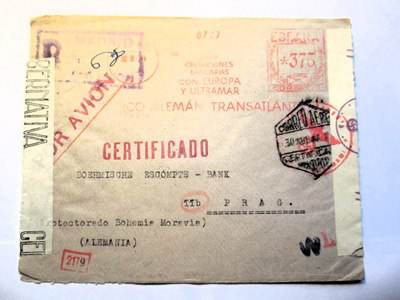 1944 (?) Madrid R tuplasens kuori Prahaan