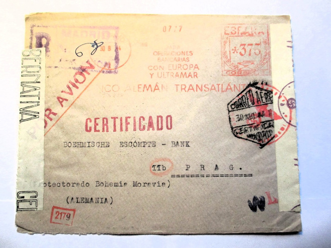 1944 (?) Madrid R tuplasens kuori Prahaan