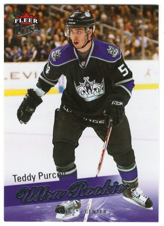 08-09 Fleer Ultra #212 Teddy Purcell RC
