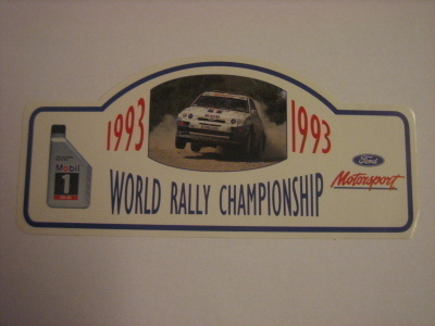 Ford rallitarra 3 A: Ford Escort/ Mobil