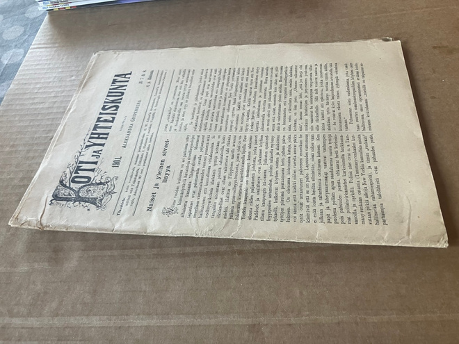 KOTI JA YHTEISKUNTA LEHTI 7-8/1901 HYVÄ